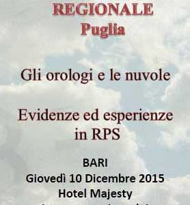 Gli orologi e le nuvole. Evidenze ed esperienze in RPS - SIRP Puglia